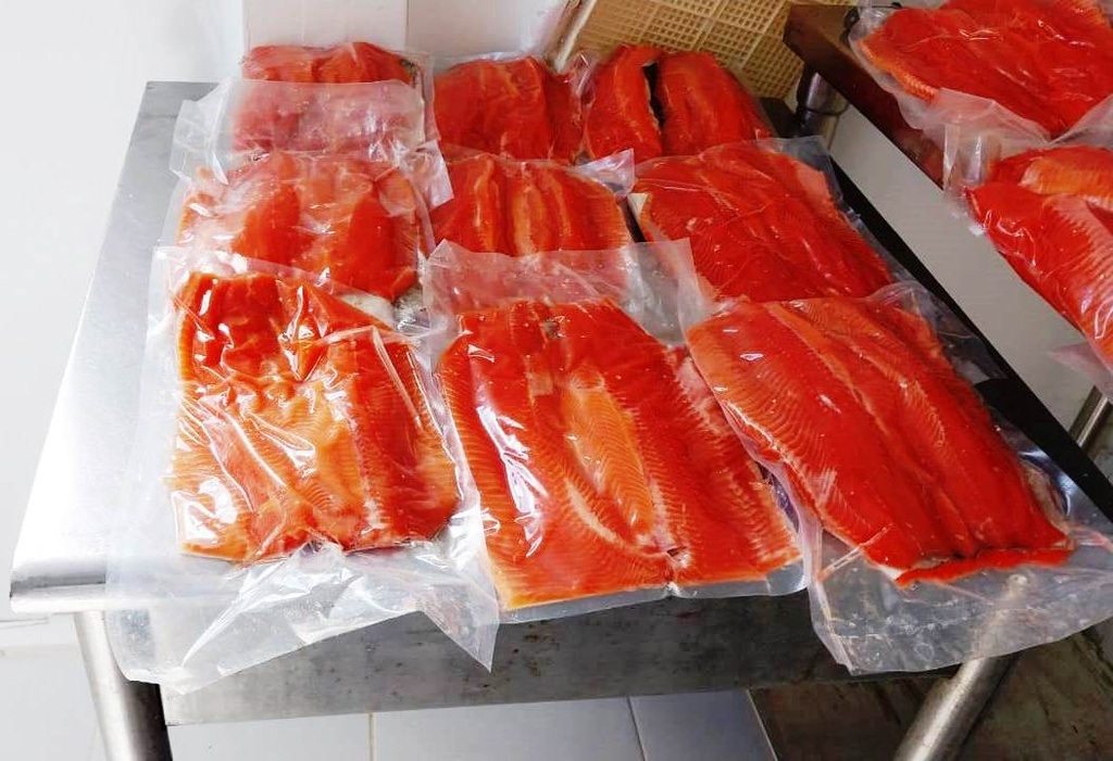 Filete de trucha arcoíris