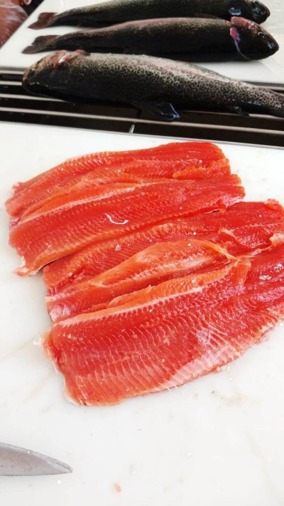 Filete de trucha. Bolsa desde 300 gr x unidad